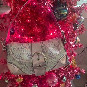 Y2K Mini Soho Pink/Silver Shoulder Bag